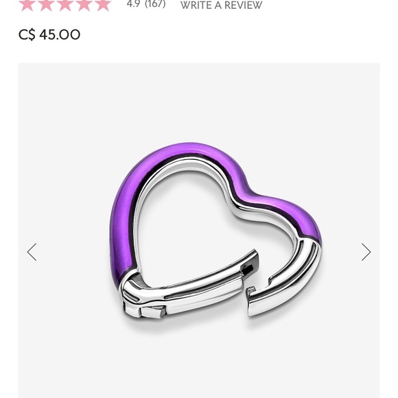 Pandora Me openable heart links - Picture 6 of 6
